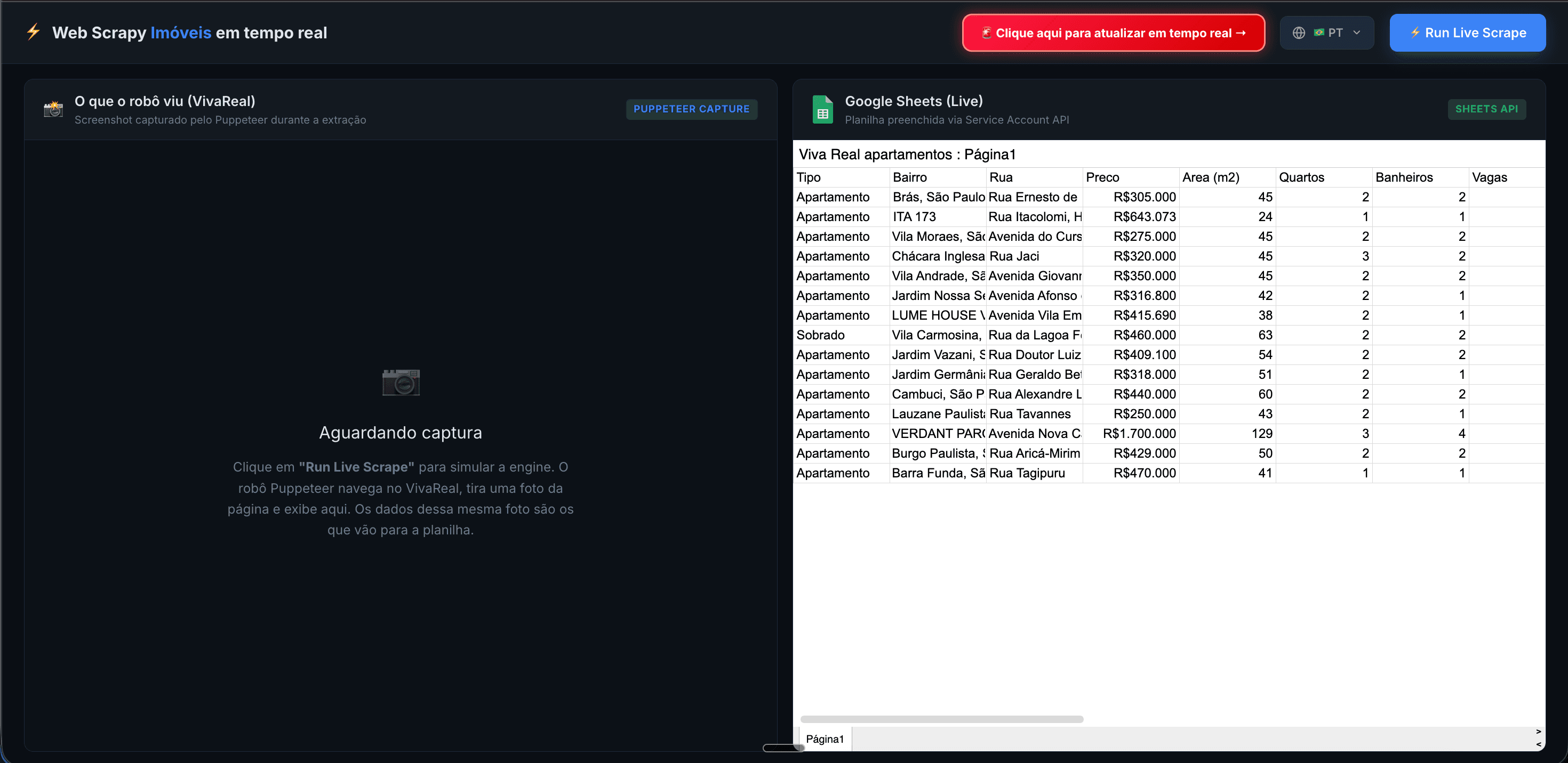 Screenshot Scraper Engine 1